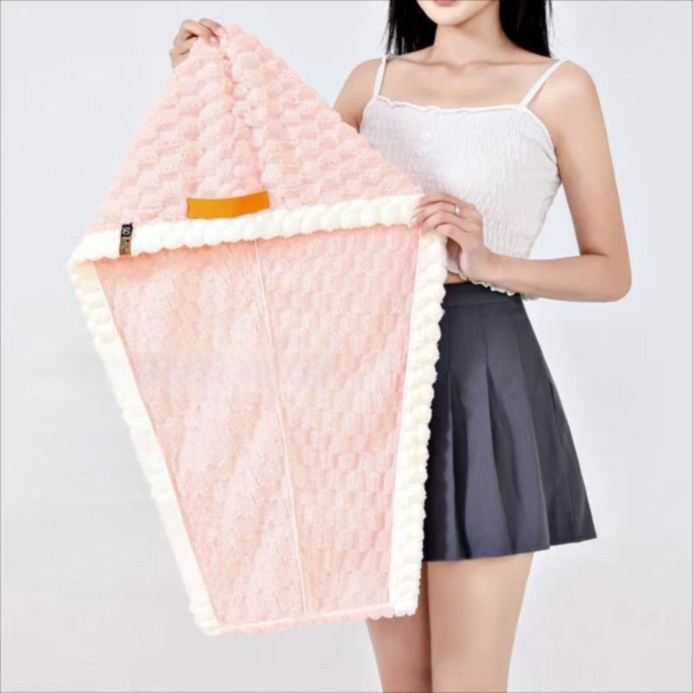Hair Turban Towel - Reusable Extra Large Quick-Dry Hair Towel