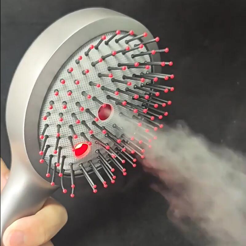 Hair Care Oil - Digital Electric Vibration-Red light Massage Comb