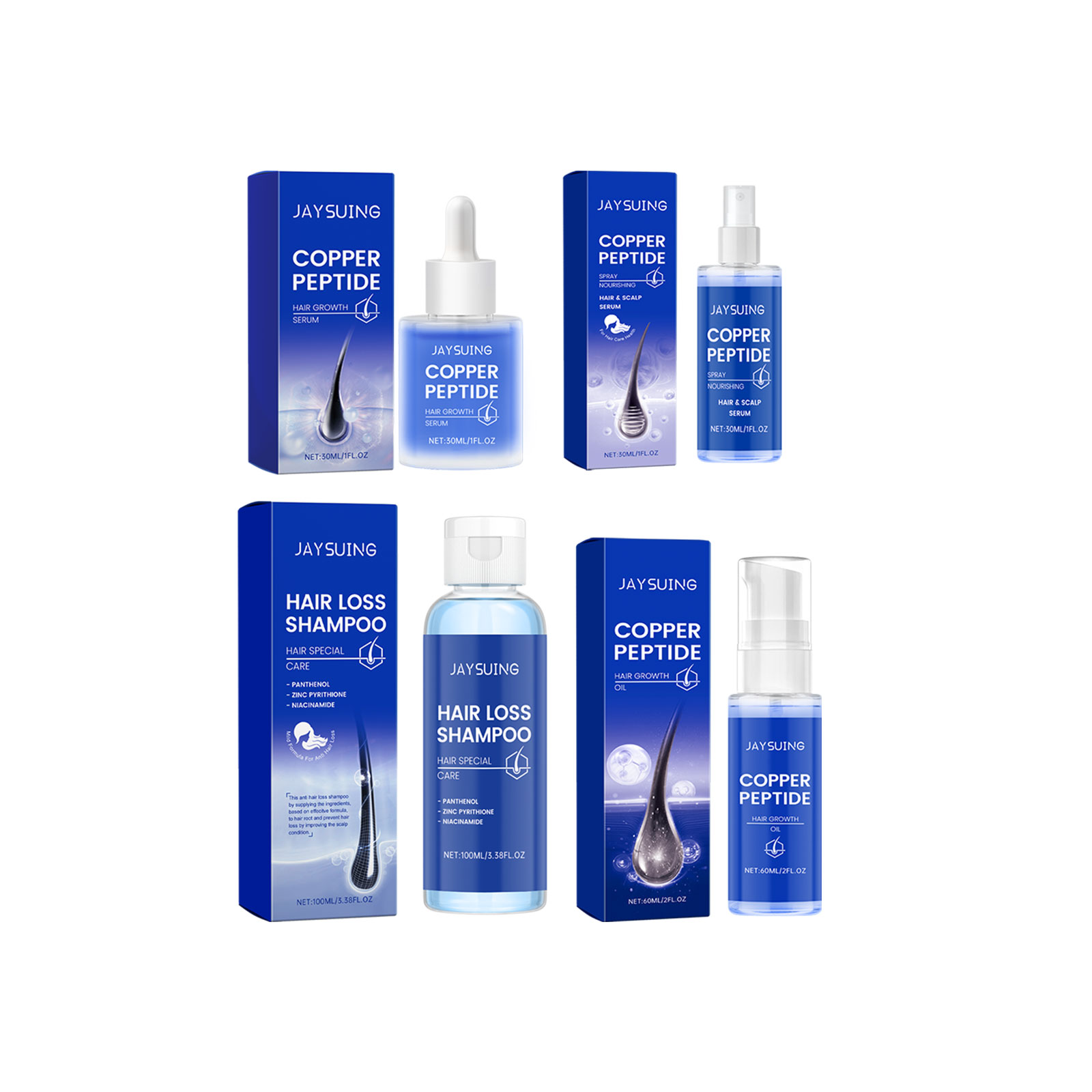 Copper Peptide Shampoo Hair Gr - Hair Care Serum 评论和价格