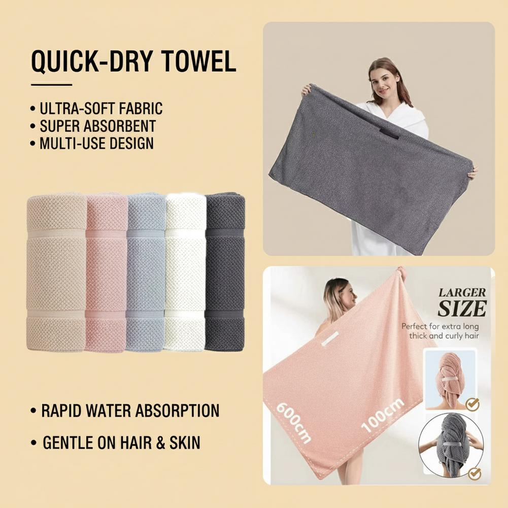 Super Absorbent Coral Velvet H - Hair Turban Towel 评论和价格