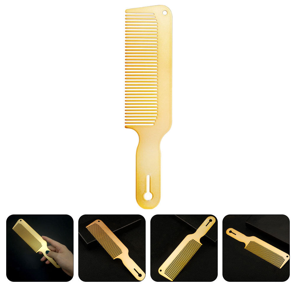 Steel Wide Tooth Comb for Men  - Detangling Wide Comb 评论和价格