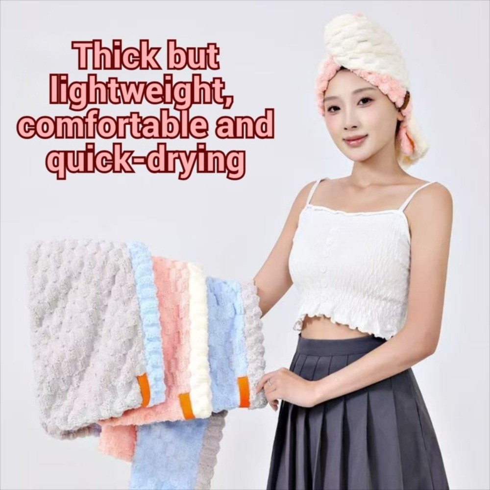 Reusable Extra Large Quick-Dry - Hair Turban Towel 评论和价格