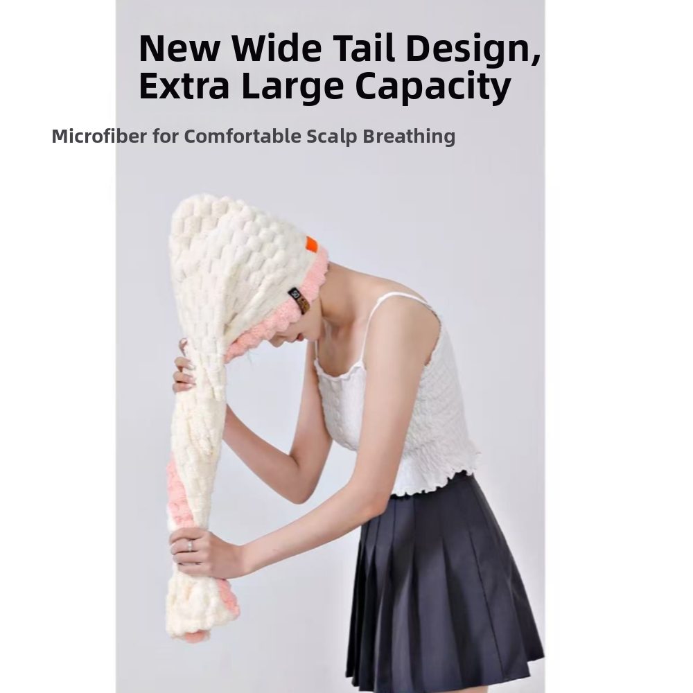 Reusable Extra Large Quick-Dry - Hair Turban Towel 评论和价格