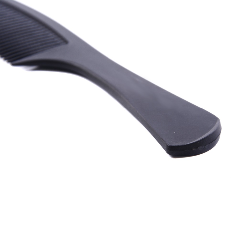 1PCS Teeth Black Plastic Heat- - Detangling Wide Comb 评论和价格
