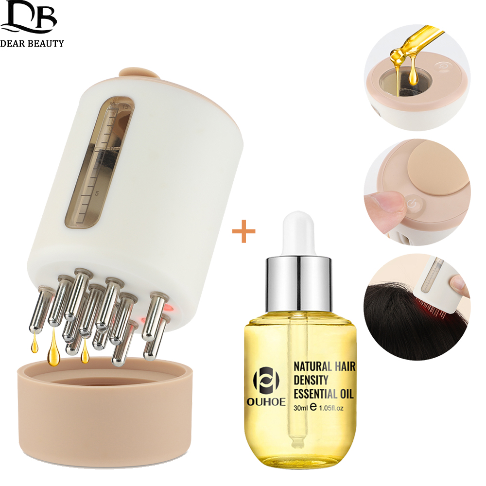 Electric Vibration Head Massag - Hair Care Oil 评论和价格