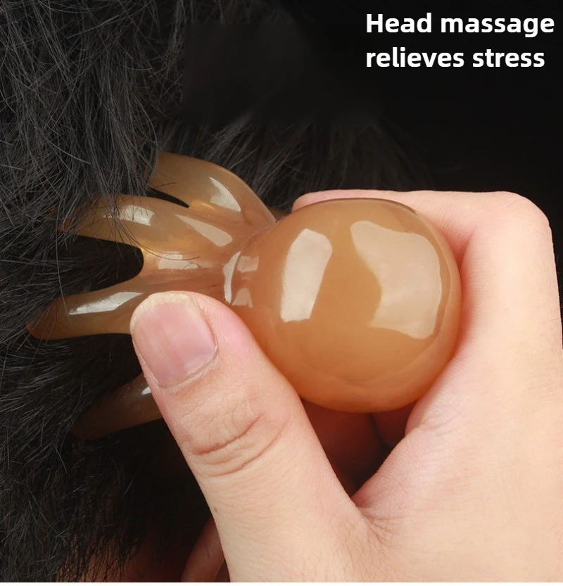 Natural Resin Octopus Acupoint - House Hair Care 评论和价格