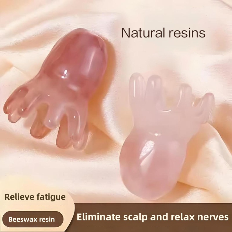 Natural Resin Octopus Acupoint - House Hair Care 评论和价格