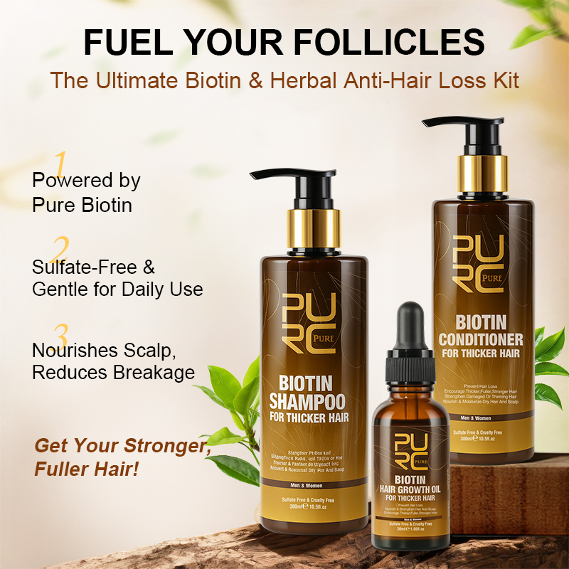 PURC Fast Hair Growth Products - Keratin Treatment Set 评论和价格