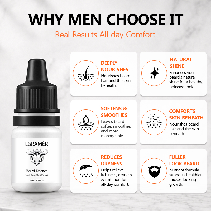 Men's Beard Growth Serum Nouri - Hair Care Serum 评论和价格