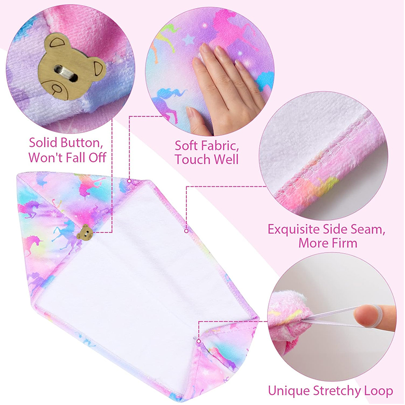 1 Pc Water-Absorbing Quick-Dry - Hair Turban Towel 评论和价格