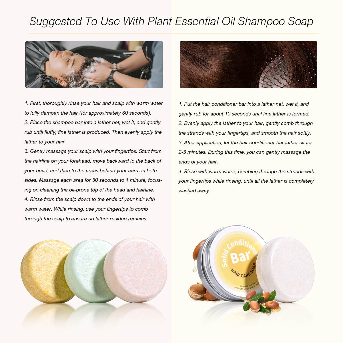 Plant Essential Oil Hair Condi - Hair Care Oil 评论和价格