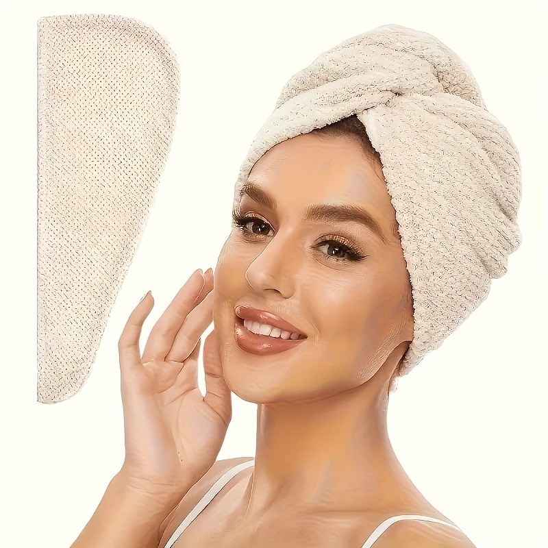 Women's Quick-Dry Hair Towel W - Hair Turban Towel 评论和价格