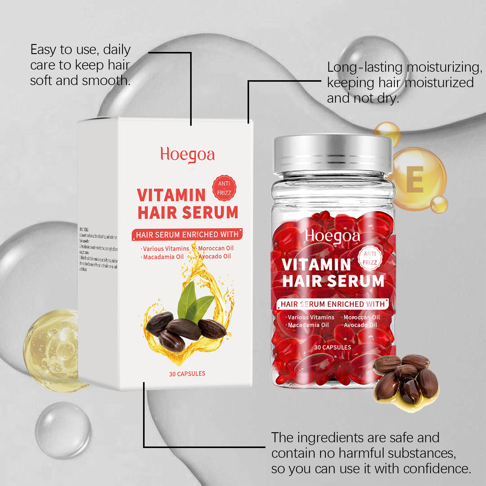 Vitamin Hair Care Serum Capsul - Hair Care Serum 评论和价格