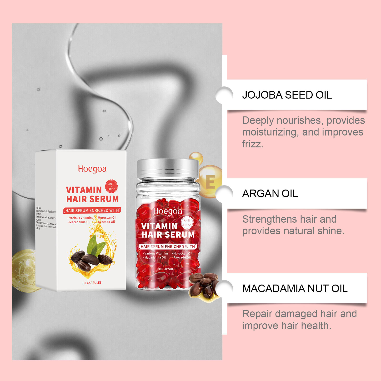 Vitamin Hair Care Serum Capsul - Hair Care Serum 评论和价格