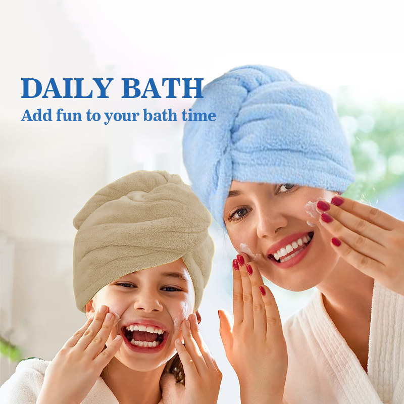 Microfiber Hair Towel Wrap for - Hair Turban Towel 评论和价格