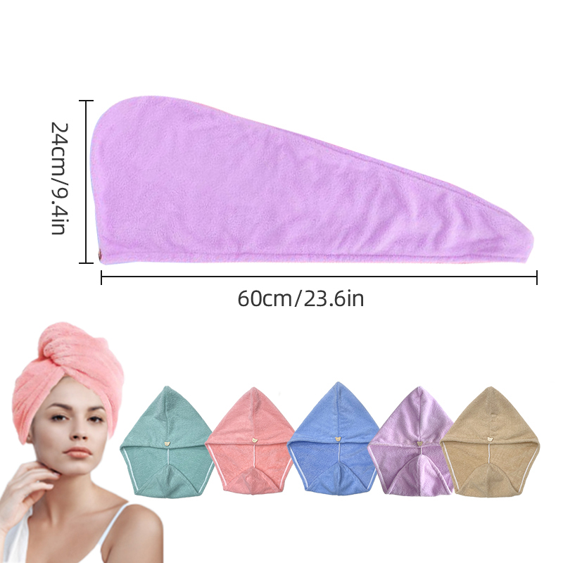 Microfiber Hair Towel Wrap for - Hair Turban Towel 评论和价格