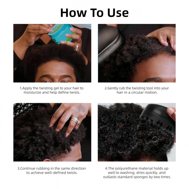 Silicone Magic Twist Hair Brus - Detangling Wide Comb 评论和价格